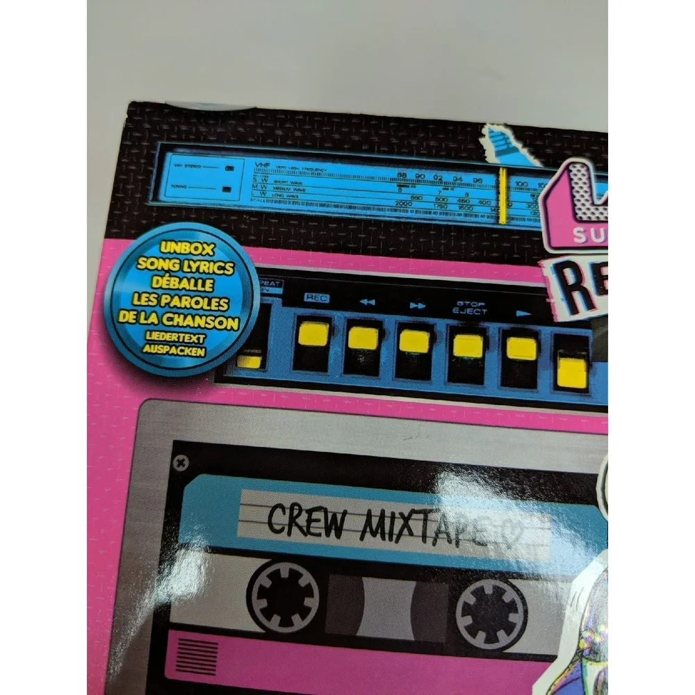 Disco Doggie NEW in box LOL surprise remix pet purple blue curly hair